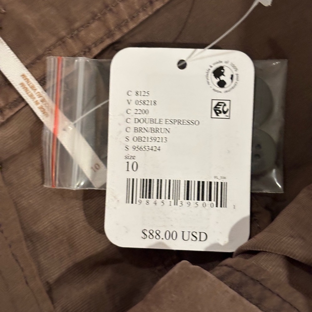 NWT! Free People Espresso Shorts-size 10…Perfect for summer! - Picture 4 of 4